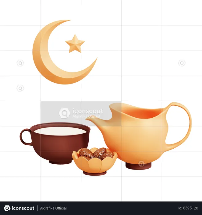 Breaking The Fast  3D Icon