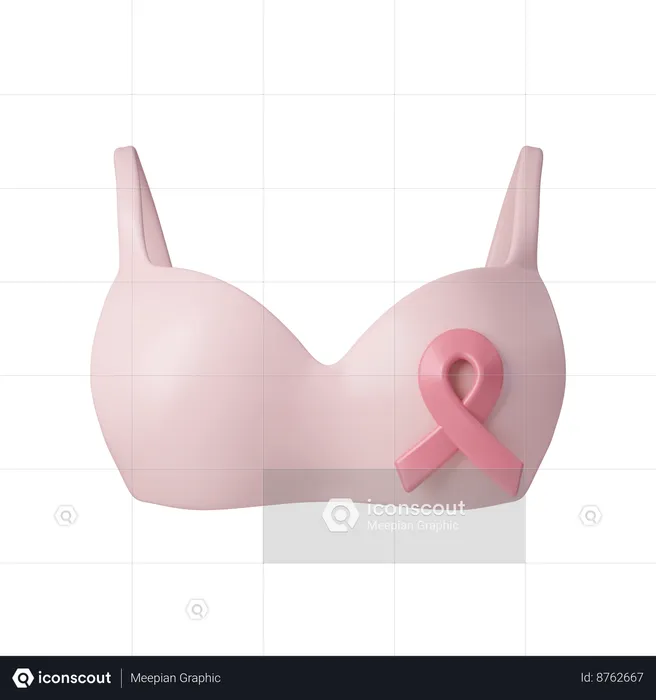 Breast Cancer  3D Icon