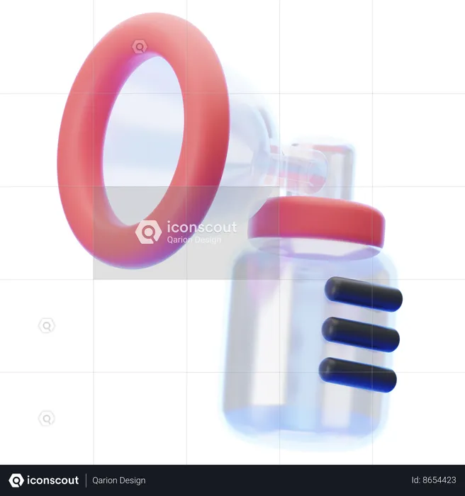 BREAST PUMP  3D Icon