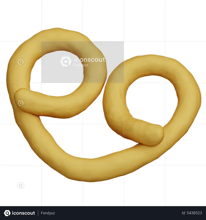 Bretzel  3D Icon