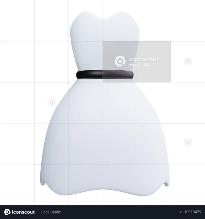 Bride Dress  3D Icon