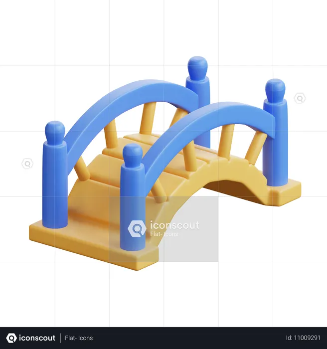 Bridge  3D Icon