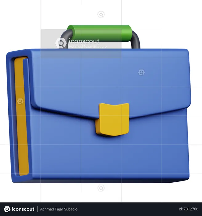 Briefcase  3D Icon