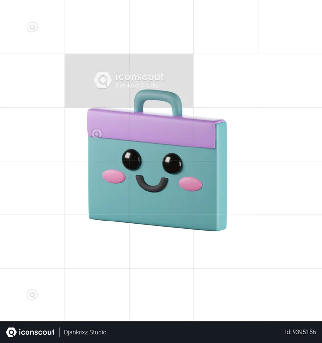 Briefcase  3D Icon