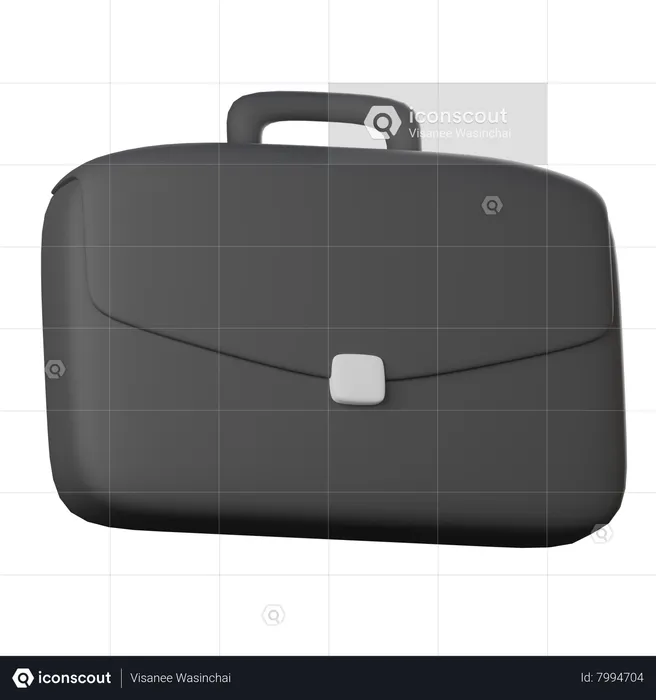 Briefcase  3D Icon