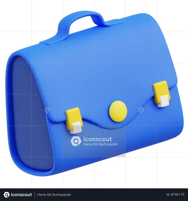 Briefcase  3D Icon