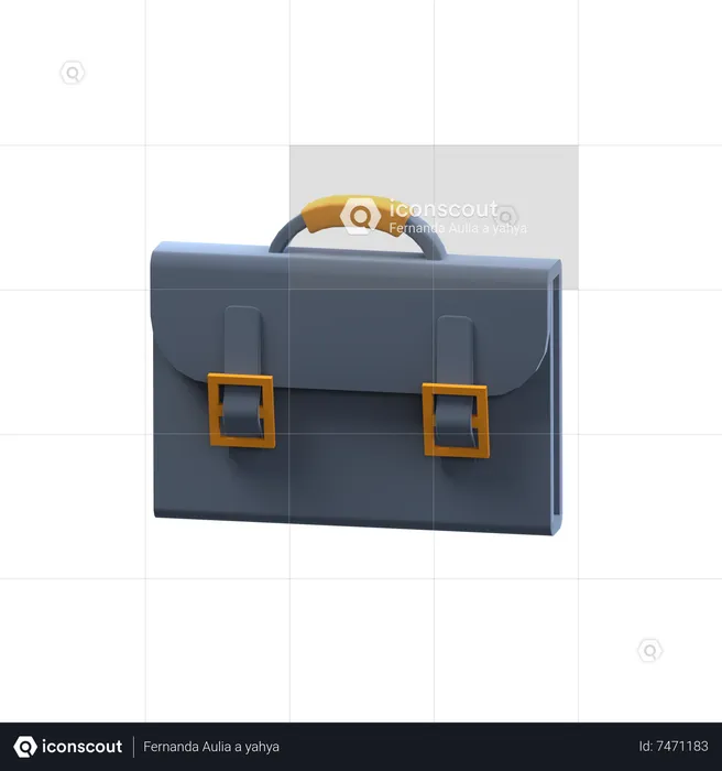 Briefcase  3D Icon