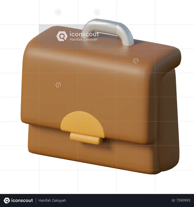 Briefcase  3D Icon