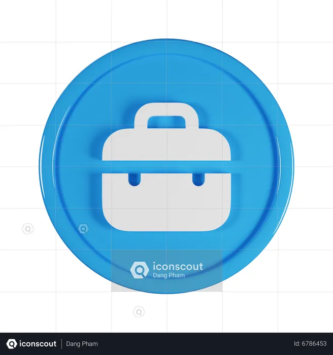 Briefcase  3D Icon