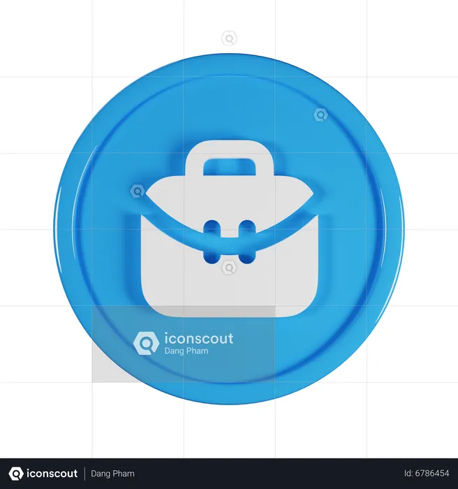 Briefcase  3D Icon