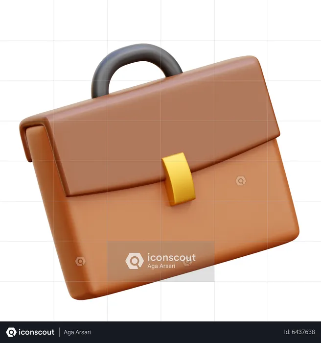 Briefcase  3D Icon