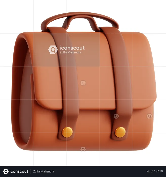 Briefcase  3D Icon