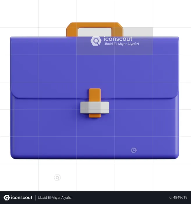 Briefcase  3D Icon