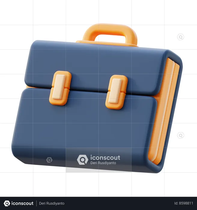 Briefcase  3D Icon