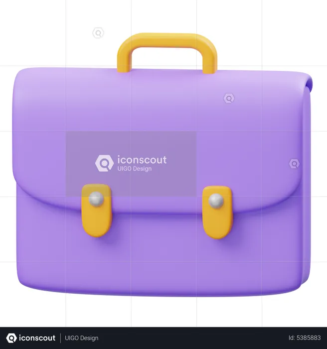 Briefcase  3D Icon