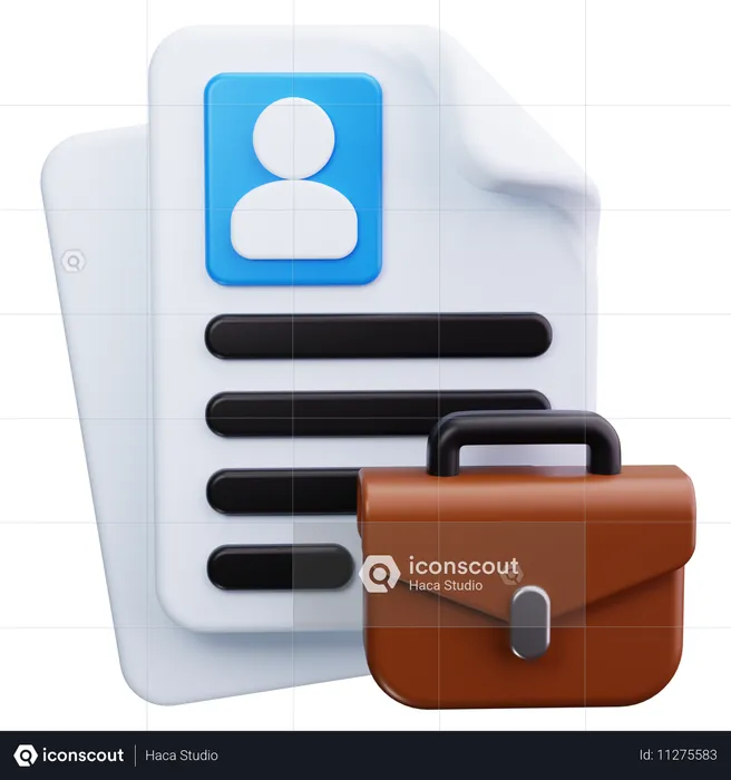 Briefcase  3D Icon