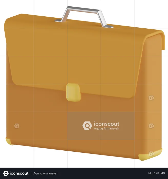 Briefcase  3D Icon