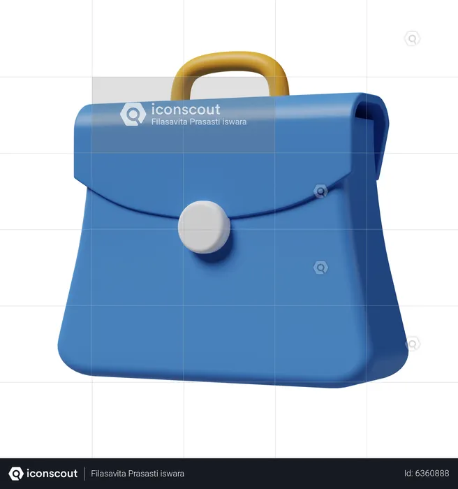 Briefcase  3D Icon