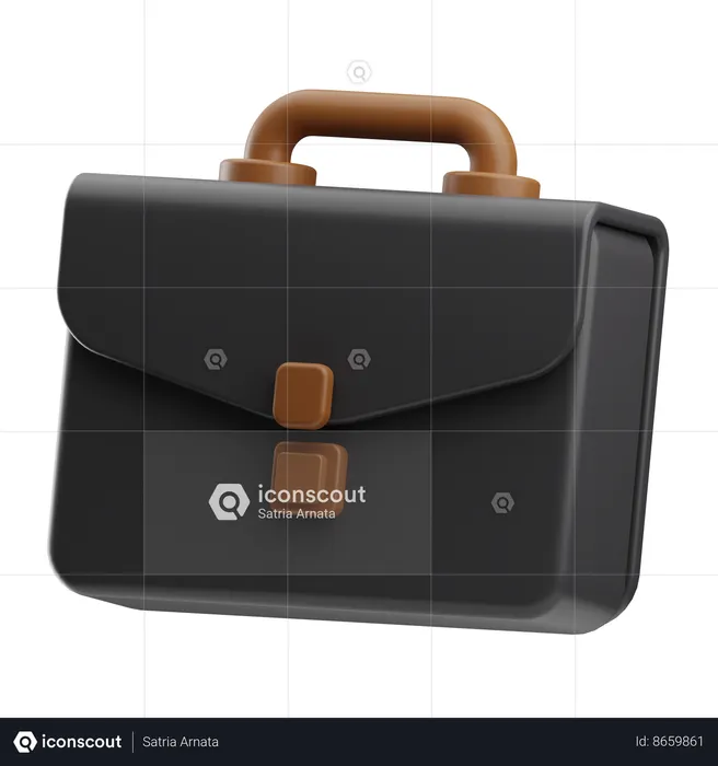 Briefcase  3D Icon