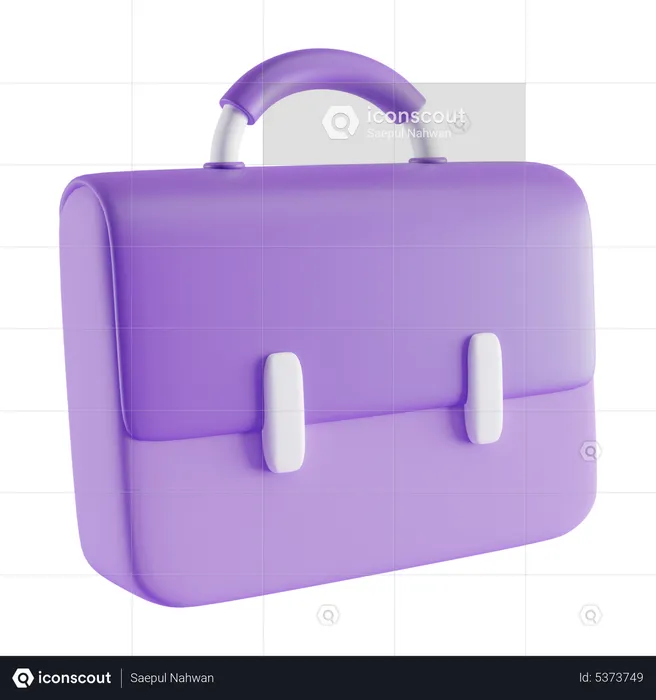 Briefcase  3D Icon