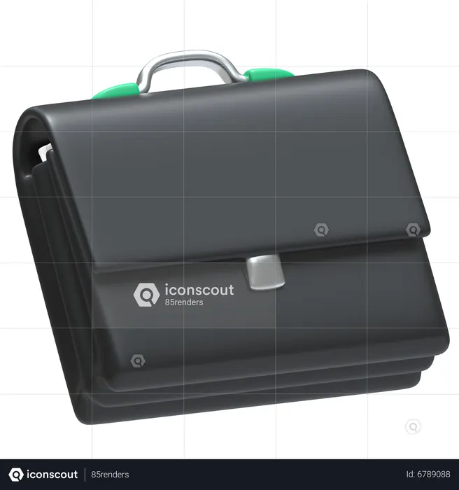 ブリーフケース  3D Icon