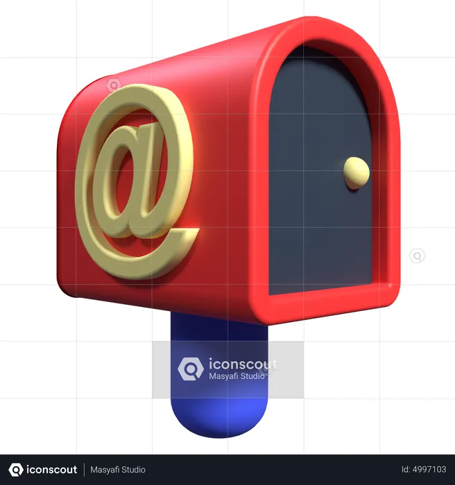 Briefkasten  3D Icon