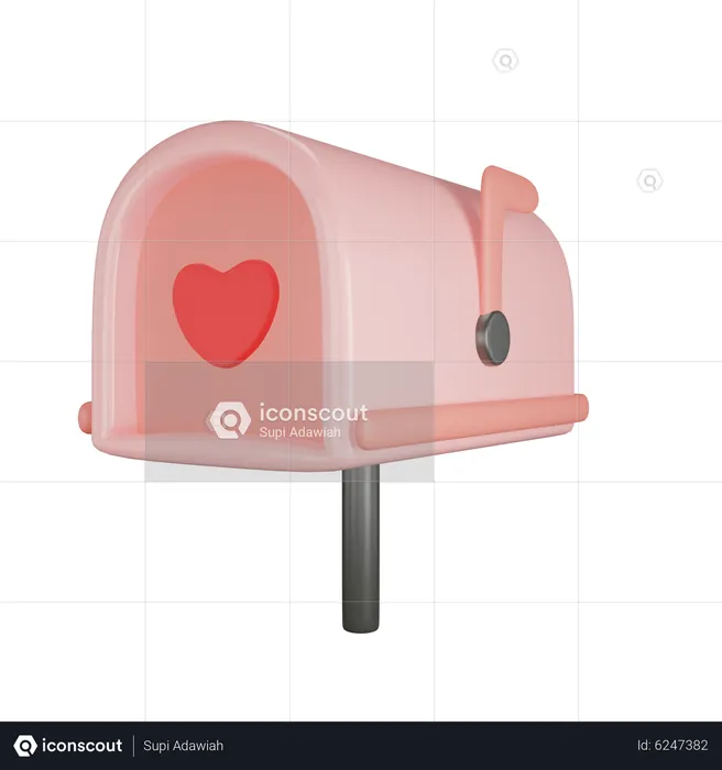 Briefkasten  3D Icon