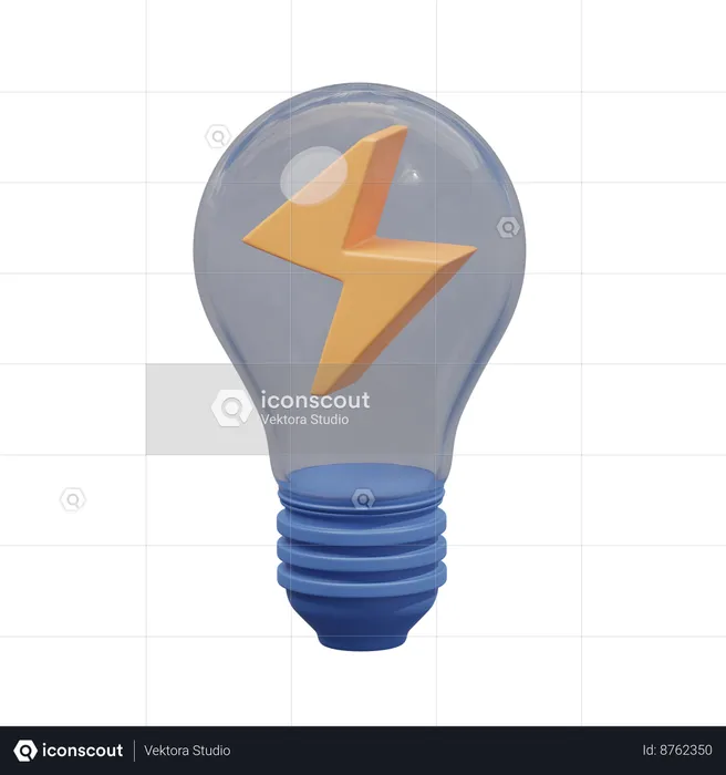 Bright Idea  3D Icon