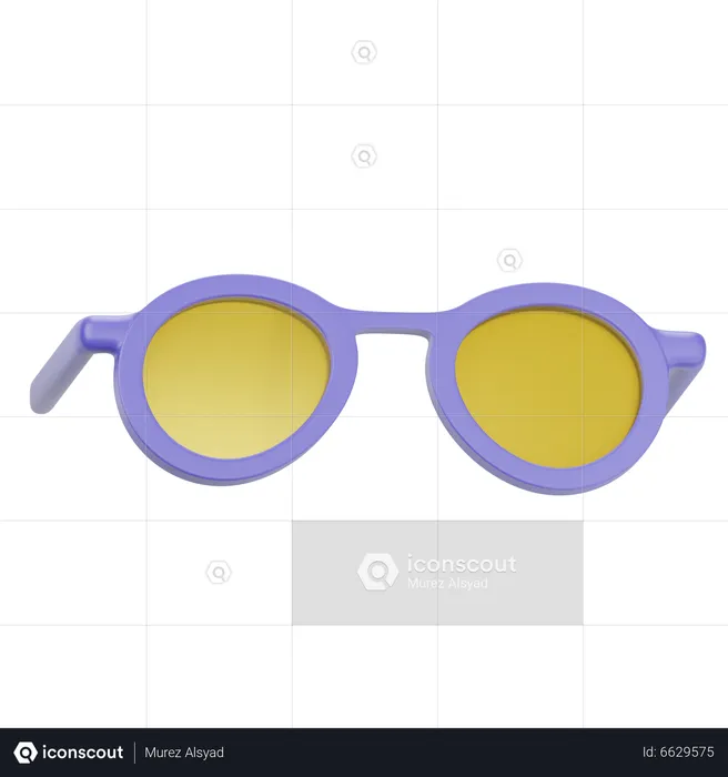 Brille  3D Icon