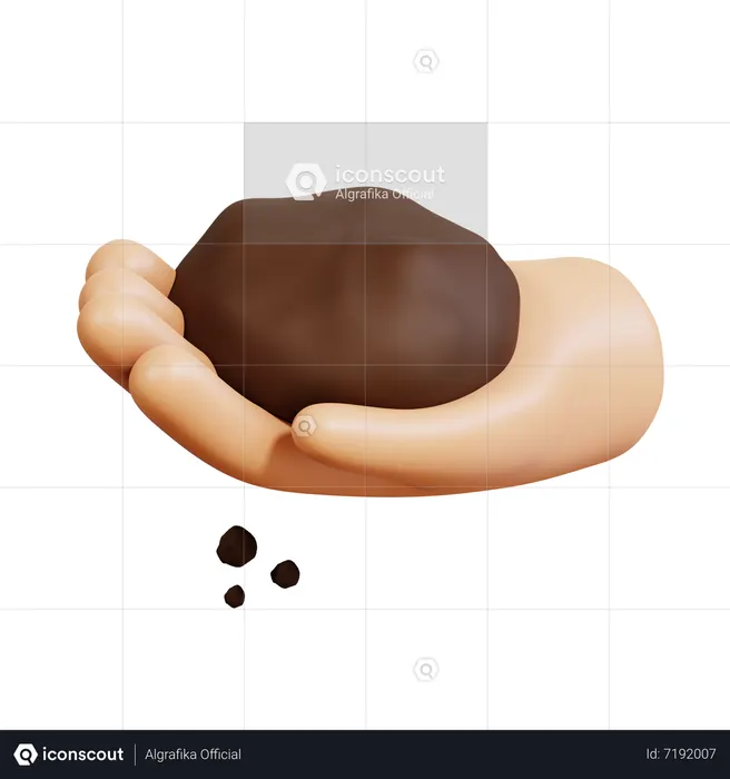 Bring Fertilizer  3D Icon