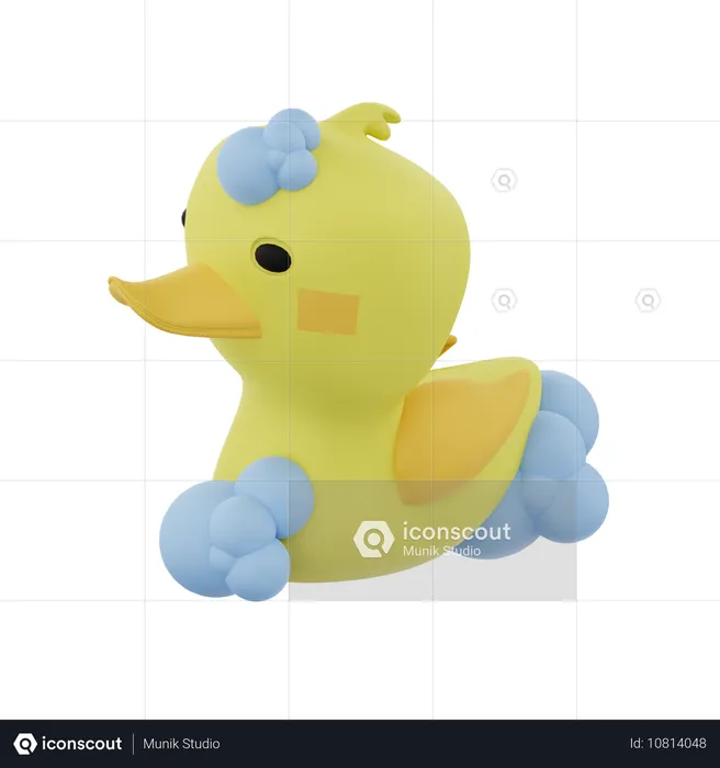 Brinquedo de pato  3D Icon