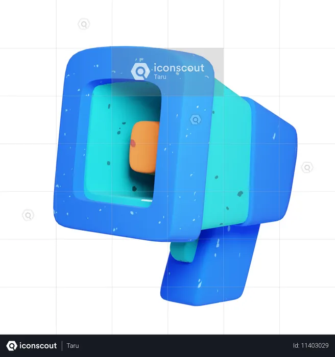 Broadcast  3D Icon