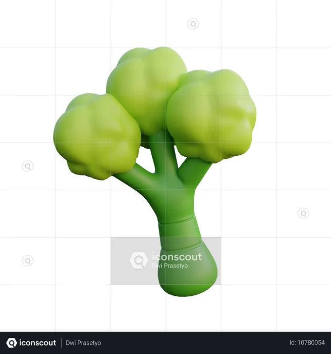 Brocoli  3D Icon