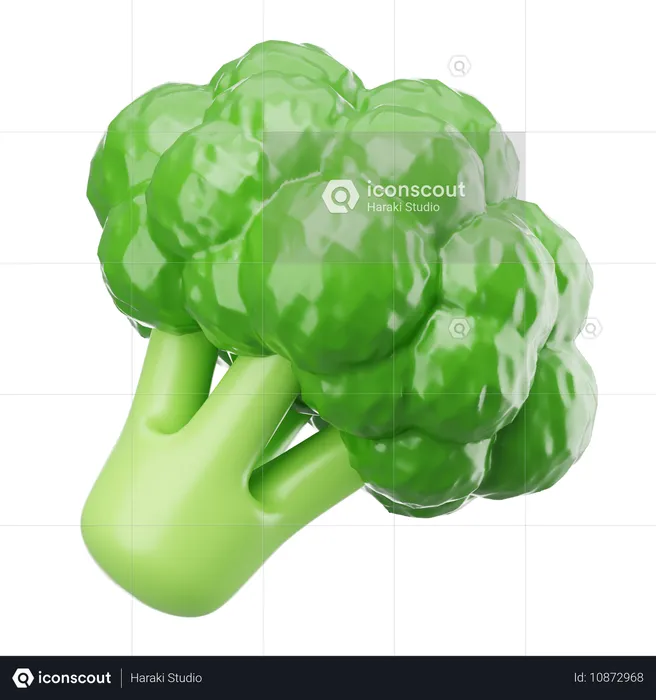 Brocoli  3D Icon