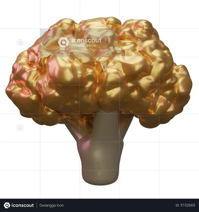 Brócoli  3D Icon