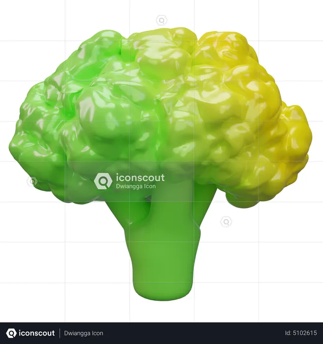 Brocoli  3D Icon