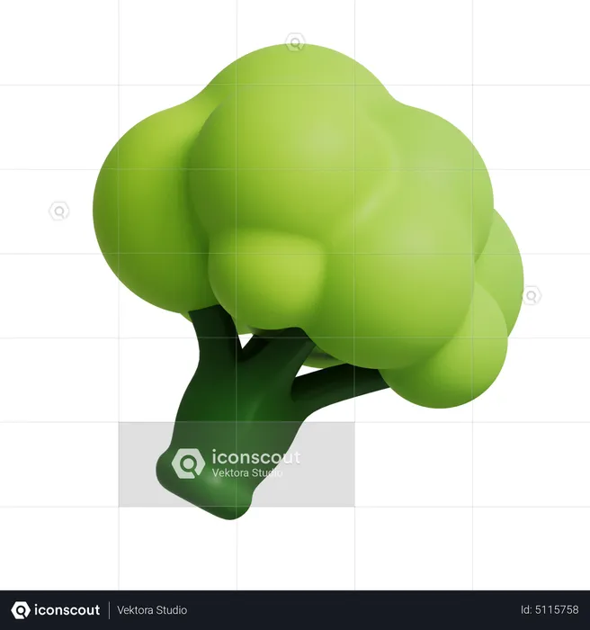 Brocoli  3D Icon