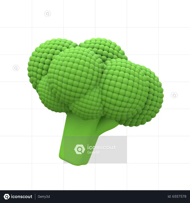 Brocoli  3D Icon