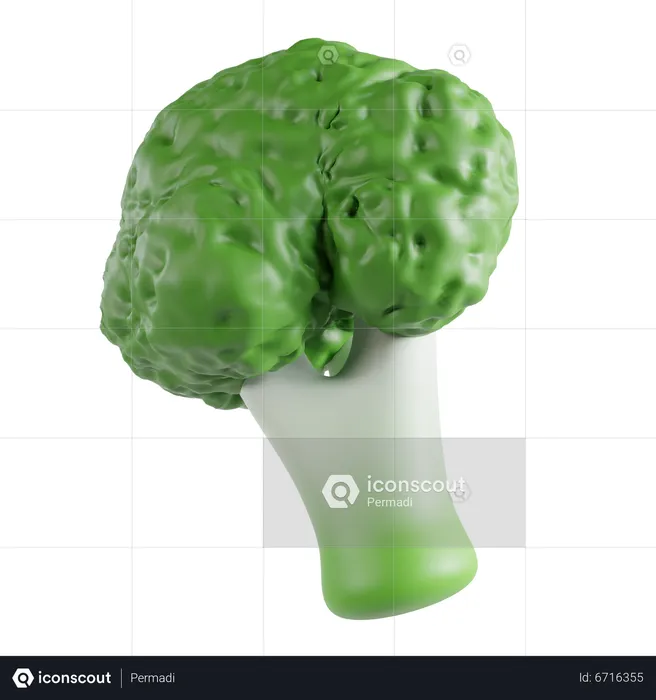 Brocoli  3D Icon