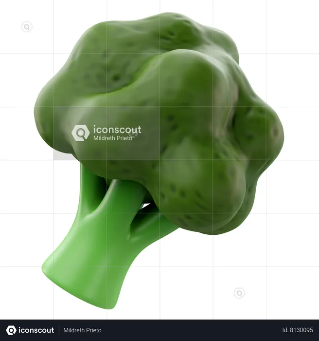 Brocoli  3D Icon