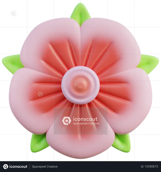 Bromelia  3D Icon