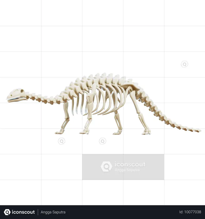 Brontosaurio  3D Icon