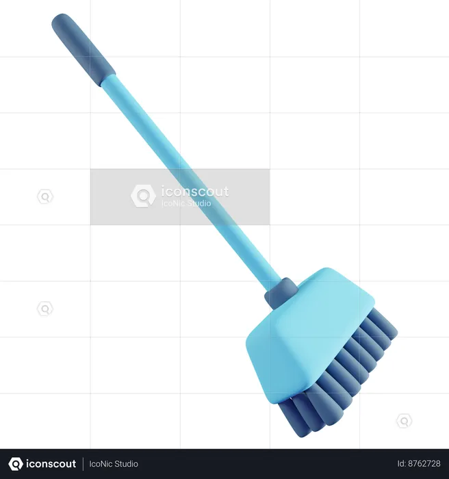 Broom  3D Icon