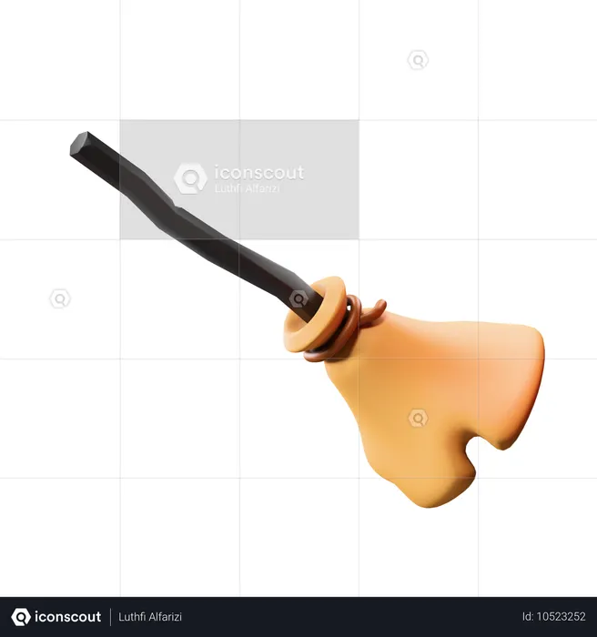 Broom  3D Icon