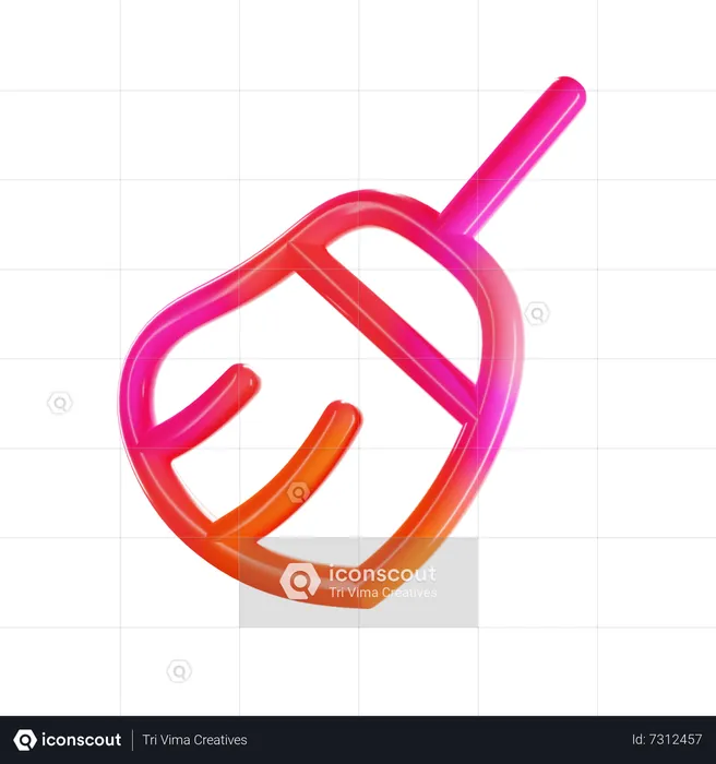 Broom  3D Icon