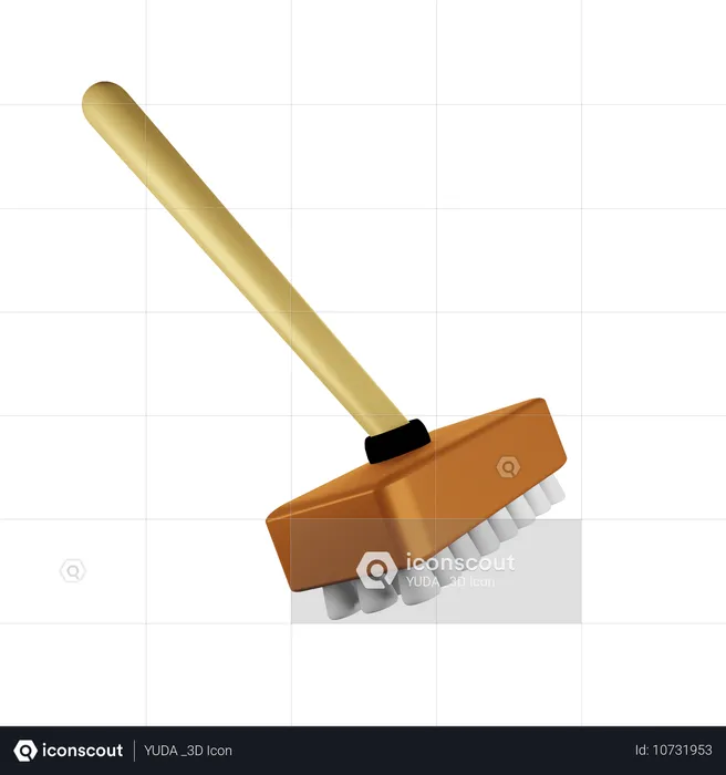 Brosse de salle de bain  3D Icon