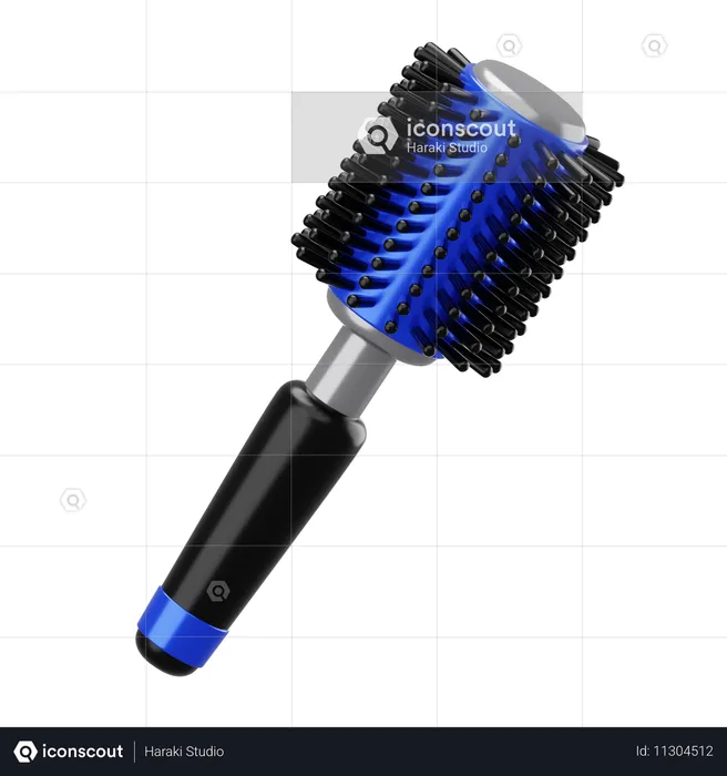 Brosse à cheveux  3D Icon