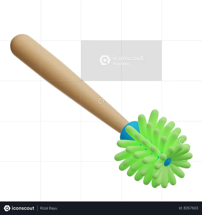 Brosse de toilette  3D Icon