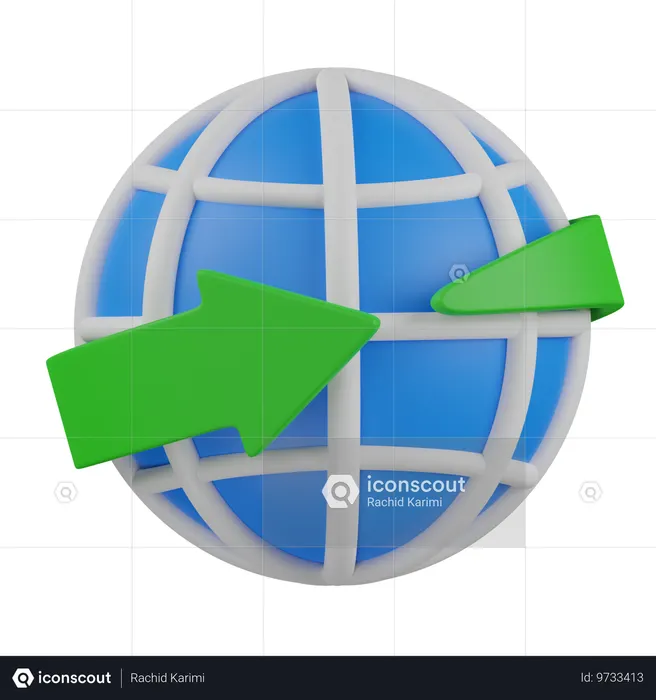 Browser  3D Icon