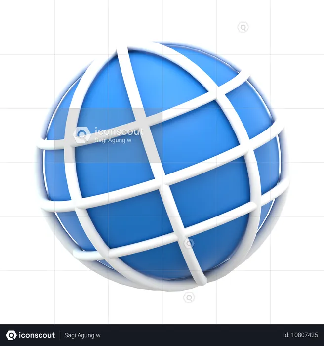 Browser  3D Icon